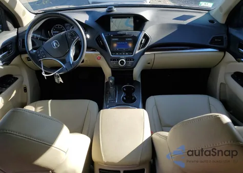 2014 Acura Mdx Technology from USA, damaged, VIN 5FRYD4H45EB046680